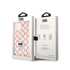 Karl Lagerfeld Monogram Choupette - Coque iPhone 15 (rose)