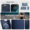 Spigen Mag Armor - Hülle für iPhone 14 Pro (Marineblau)