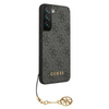 Guess 4G Charms Collection - Etui Samsung Galaxy S22+ (szary)