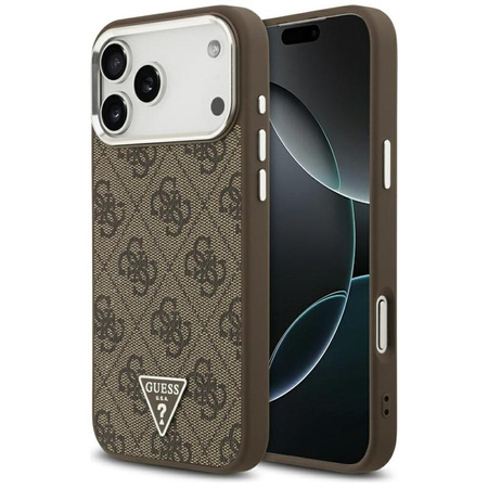 ETUI DO IPHONE 17 PRO MAX do MAGSAFE GUESS BRĄZOWE ORYGINALNE MAGNETYCZNE