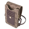 Guess 4G Uptown Wallet Phone Bag - Táska okostelefon rekesszel (barna)
