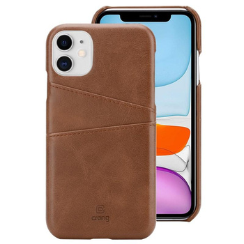 Crong Neat Cover - iPhone 11 Pro Case with Pockets (brown)