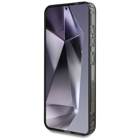 Karl Lagerfeld strasszos Karl Head Logo - Samsung Galaxy S25 tok (fekete)