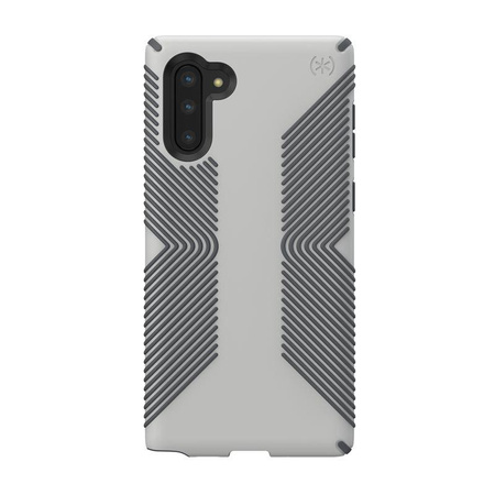 Speck Presidio Grip - Samsung Galaxy Note 10 Case (Marble Grey/Anthracite Grey)