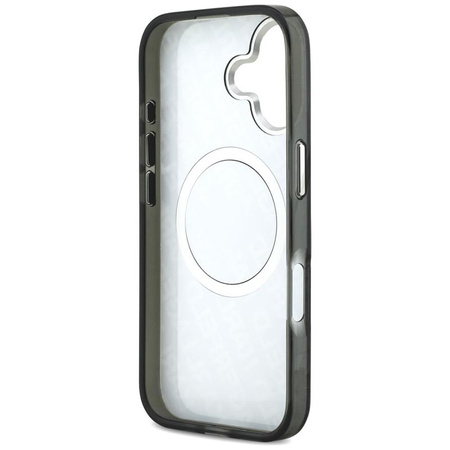 Karl Lagerfeld IML Choupette Head Logo MagSafe - Pouzdro pro iPhone 17 (černé)