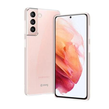 Kryt Crong Crystal Slim - pouzdro pro Samsung Galaxy S21 (průhledné)