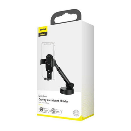 Baseus Simplism - Gravity car mount (black)