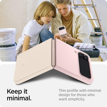 Spigen Airskin - Tasche für Samsung Galaxy Z Flip 4 (rosa)