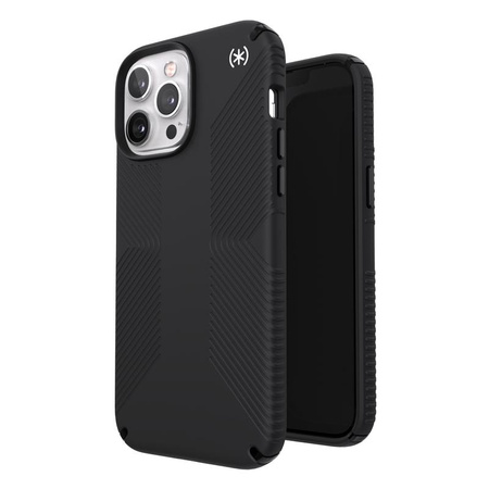 Speck Presidio2 Grip - Csúszásgátló tok iPhone 13 Pro Max / iPhone 12 Pro Max készülékhez (fekete)