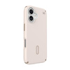 Speck Presidio2 Pro ClickLock & MagSafe - Coque iPhone 16 (Bleached Bone / Heirloom Gold / Hazel Brown)