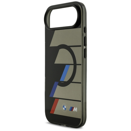 BMW M IML Metal Buttons Tricolor Lines MagSafe - Case iPhone Air (black)