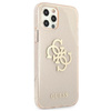 Guess Glitter 4G Big Logo - iPhone 12 Pro Max Case (Gold)