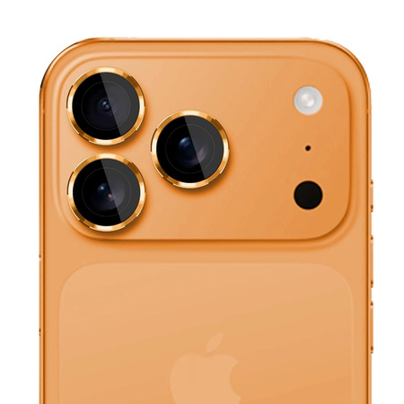 3mk Lens Protection Pro - Kameraschutzglas für iPhone 17 Pro / iPhone 17 Pro Max (Orange)