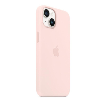 Silikonové pouzdro Apple - Silikonové pouzdro s MagSafe pro iPhone14 (křídově růžové)