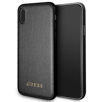 Guess Iridescent - Tasche iPhone Xs / X (schwarz)