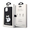 Karl Lagerfeld 3D Rubber NFT Choupette - pouzdro pro iPhone 14 (černé)