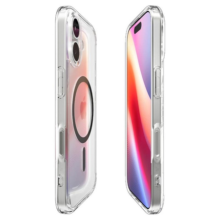 ETUI DO IPHONE 17 do MAGSAFE SPIGEN ULTRA HYBRID ORYGINALNE PRZEZROCZYSTE