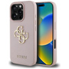 Guess Grained Big 4G Logo Small Classic Logo - Case for iPhone 16 Pro (pink)
