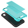 Zizo Star Diamond Hybrid Cover - iPhone X tok (Teal/Black)