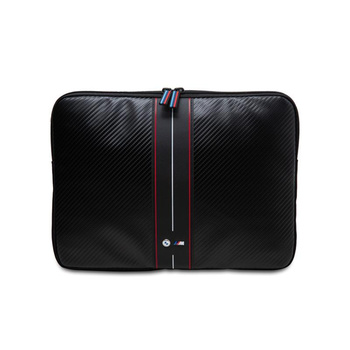 BMW Carbon Red Stripes Sleeve - Tasche für ein 13"/14"-Notebook (schwarz)