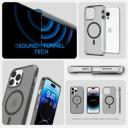 Spigen Ultra Hybrid MagSafe - Hülle für iPhone 14 Pro Max (Frost Black)