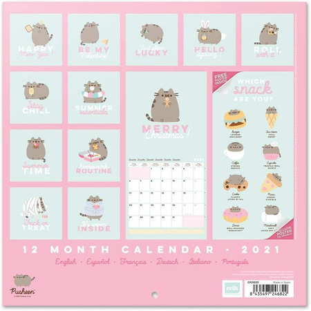 Pusheen - Daily planning calendar from the Foodie collection