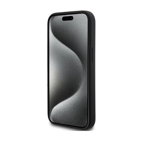 Karl Lagerfeld Silicone Karl Script - iPhone 15 Hülle (Schwarz)