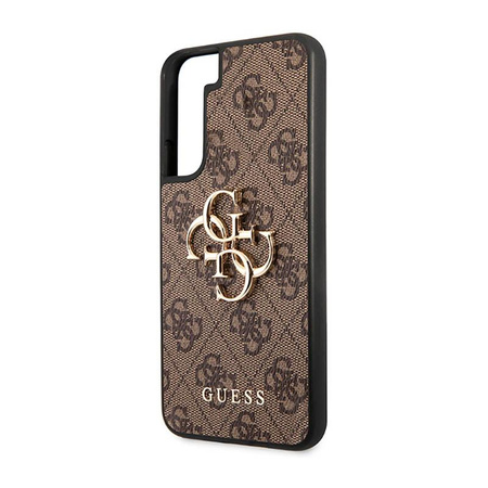 Guess 4G Big Metal Logo - Samsung Galaxy S23+ Case (brown)