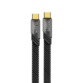 WEKOME WDC-192 Mecha Series - USB-C to USB-C 100W Fast Charging Connection Cable 1.2 m (Tarnish)