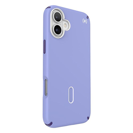 Speck Presidio2 Pro ClickLock e MagSafe - Custodia per iPhone 16 Plus (Lavanda futura / Viola cassis / Bianco)
