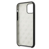 Guess Silicone 4G Tone to Tone - iPhone 11 Hülle (Schwarz)