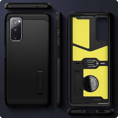 Spigen Tough Armor - tok Samsung Galaxy S20 FE készülékhez (fekete)