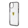 Ferrari Outline Magsafe - iPhone 14 Plus Case (Transparent)