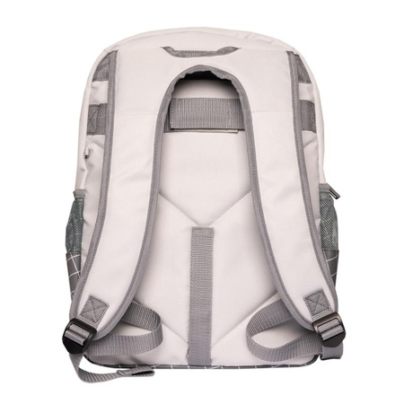 Gameration - Sac à dos scolaire rétro (gris)