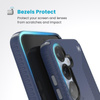 Speck Presidio2 Grip Magnet - Case for Samsung Galaxy S25+ / 24+ MagSafe (Coastal Blue/Dust Grey/White)