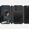 Spigen Rugged Armor - Etui pour Samsung Galaxy S22 (Noir)