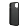 Karl Lagerfeld Monogram Stripe - Coque pour iPhone 14 Plus (gris)