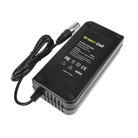 Green Cell - Chargeur 29.4V 4A (XLR 3 PIN) pour batterie de vélo électrique 24V