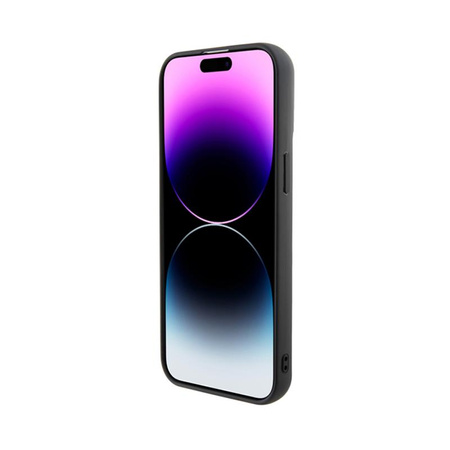 Karl Lagerfeld 3D Rubber Multi Logo - iPhone 15 Pro Max Tasche (Schwarz)