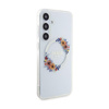 Guess IML Flowers Wreath MagSafe - Samsung Galaxy S24+ Tasche (transparent)