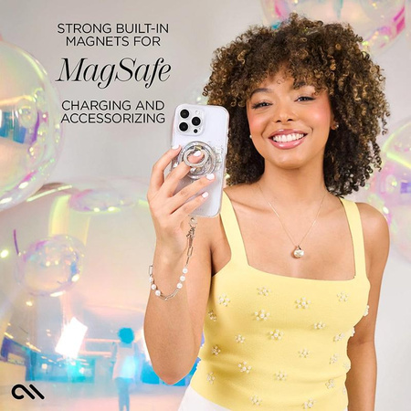 Case-Mate Karat MagSafe - Pouzdro pro iPhone 16 Pro Max s perlovým zdobením (A Touch of Pearl)