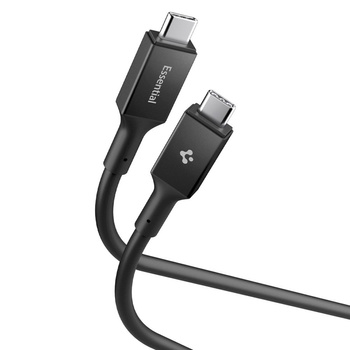 Spigen EB10020CC Essential - USB-C to USB-C PD Cable 100W 2m (Black)