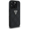 Guess Hot Stamp 4G Pattern Triangle Metal Logo - Case for iPhone 16 Pro (black)