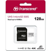 Transcend Memory microSDXC - 128 GB Speicherkarte A1 V30 UHS-I U3 95/40 MB/s mit Adapter