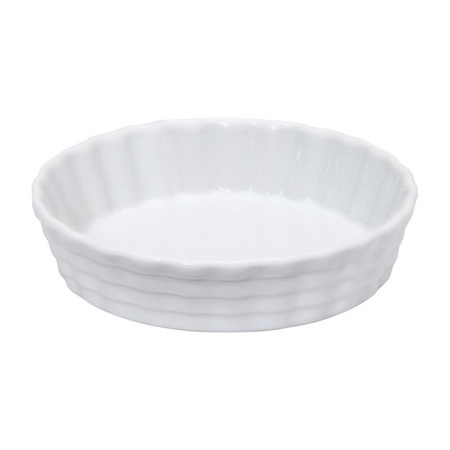 Küchenprofi Burgund - Porzellan Mini-Backform / runde Auflaufform, Durchmesser 13 cm