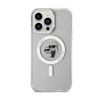 Karl Lagerfeld Karl & Choupette Glitter MagSafe - iPhone 14 Pro Max Tasche (Transparent)