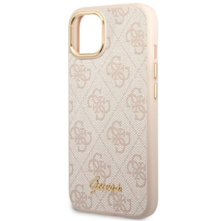 Guess 4G Metal Camera Outline Case - Case for iPhone 14 Plus (Pink)