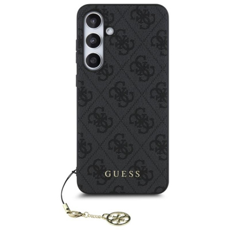 Guess 4G Charms Collection - Case for Samsung Galaxy S24 FE (gray)