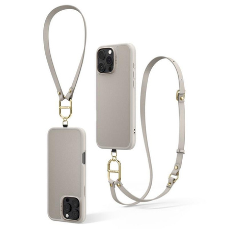 Spigen Cyrill Kajuk Classic Charm MagSafe - pouzdro pro iPhone 16 Pro (krémové)
