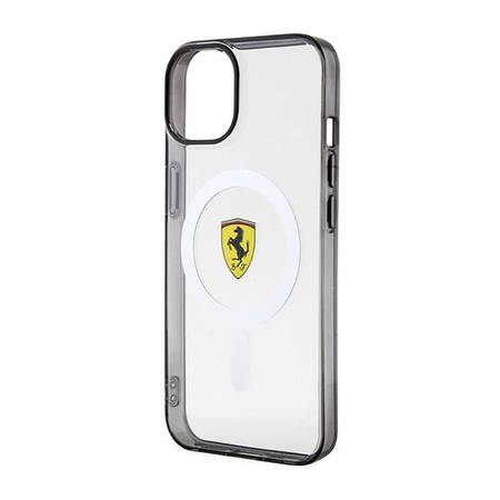 Ferrari Outline Magsafe - Coque pour iPhone 14 Plus (Transparent)